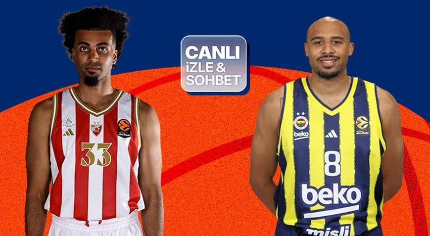 Fenerbahçe, EuroLeaguede Kızıl Yıldız karşısında Maçın heyecanı canlı yayın ile Misli’de