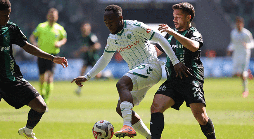 Konyaspor, Kocaelide son anlarda geri döndü