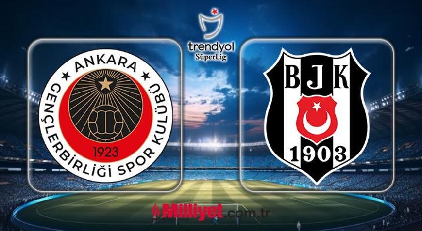 MAÇ SONU: Gençlerbirliği - Beşiktaş maçı kaç kaç bitti