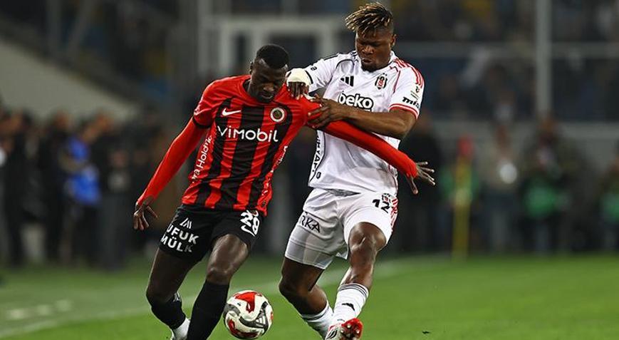 Süper Ligde Beşiktaş, Gençlerbirliğini mağlup etti, seriyi sürdürdü