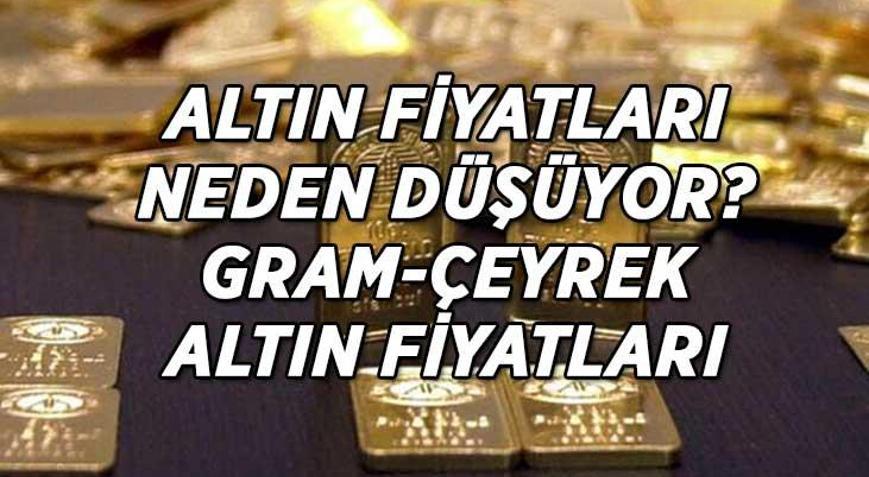 DÜŞÜŞ SÜRÜYOR 17 MART CANLI ALTIN FİYATLARI TAKİP EKRANI | Gram-Çeyrek altın ne kadar oldu Altın fiyatlarında düşüş sürecek mi