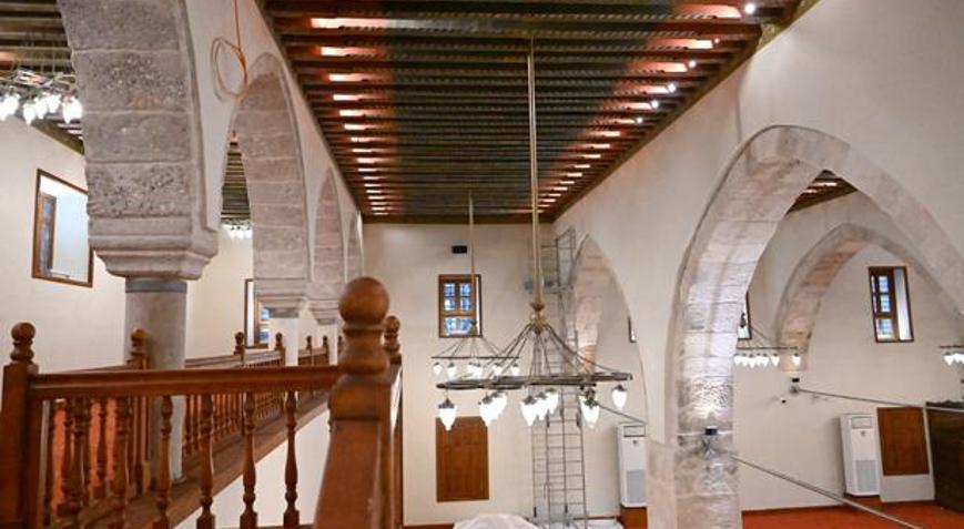 Kahramanmaraşta depremde hasar gören Ulu Cami, Kadir Gecesinde yeniden ibadete açılacak