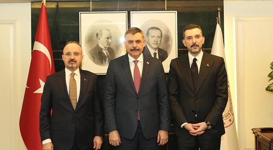 İçişleri Bakanı Çiftçi, Sivil Toplumla İlişkiler Genel Müdürlüğünün çalışmaları hakkında bilgi aldı