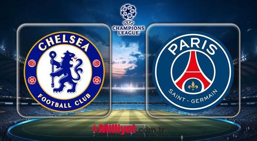 MAÇ SONUCU: Chelsea - PSG maçı kaç kaç bitti UEFA Şampiyonlar Ligi Chelsea - PSG maç sonucu