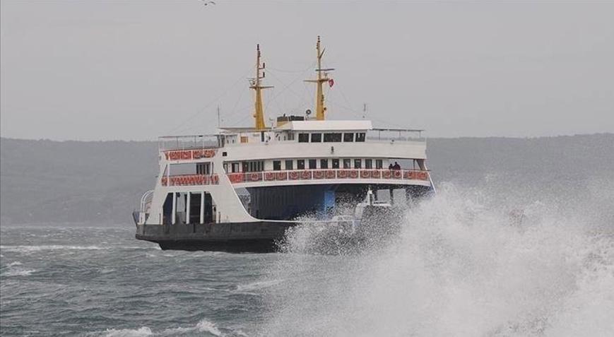 Güney Marmarada yarın bazı feribot seferleri iptal edildi