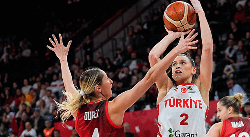 A Milli Kadın Basketbol Takımı, Macaristana kaybetti