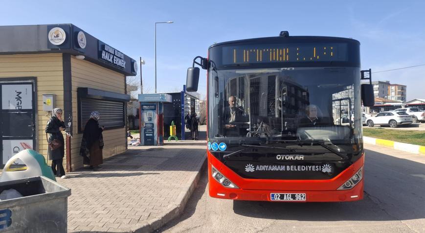 Adıyaman’da bayramda toplu taşımalar ücretsiz