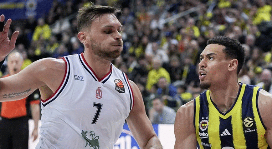 EuroLeaguede Fenerbahçe geriden gelerek kazandı