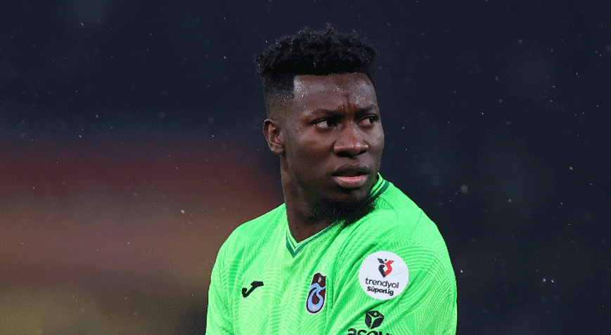 Trabzonspor’da Andre Onana gerçekleri ortaya çıktı