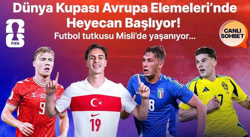 Dünya Kupası Avrupa Elemeleri’nde Heyecan Başlıyor Futbol tutkusu Misli’de yaşanıyor…