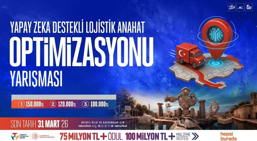 TEKNOFEST’te lojistikte verimlilik için yenilikçi çözümler yarışacak
