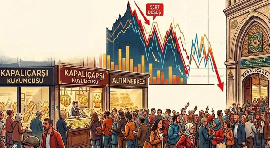 Bugün altın ne kadar 25 Mart altın fiyatlarında düşüş devam ediyor mu Canlı gram altın fiyatı