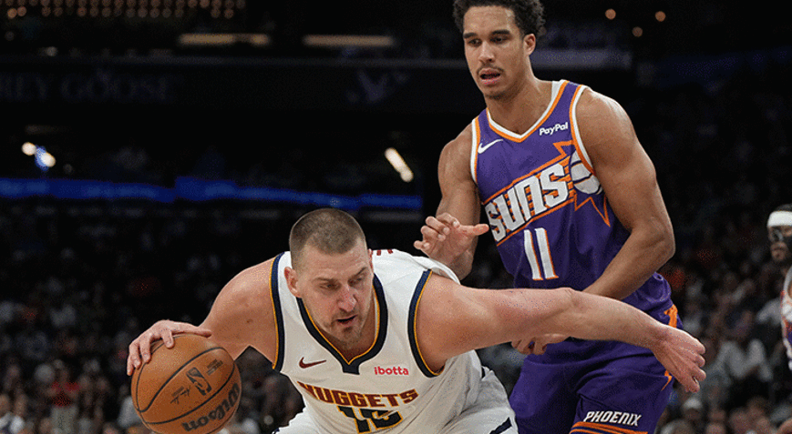 Nikola Jokic triple-double ile coştu Denver, Phoenix Sunsı devirdi