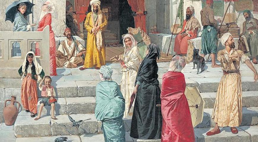 Osman Hamdi Bey’in ‘Cami Kapısında’sı rekor fiyata satıldı