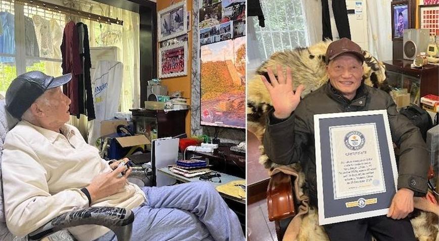 91 yaşındaki rekortmen oyuncu, sosyal medyada viral oldu