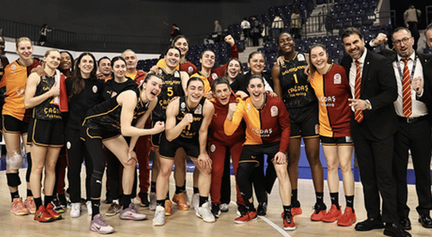 Galatasaray kazandı Kadınlar Basketbol Süper Liginde finalin adı belli oldu