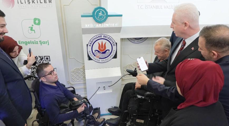 Vali Gül Engelsiz Şarj akıllı telefon uygulamasının tanıtımına katıldı
