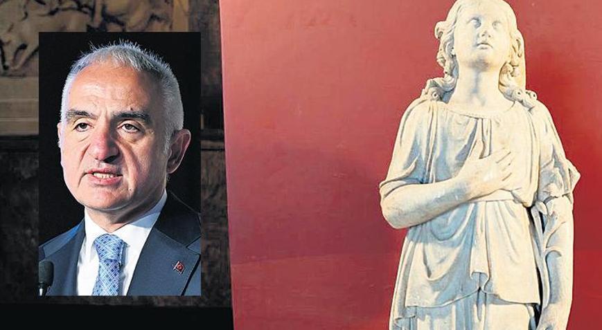 Melek Heykeli, 22 yıl sonra ait olduğu yerde