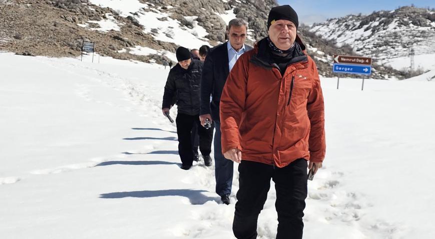 Nemrut Dağı’nda turizm için hazırlıklar başladı