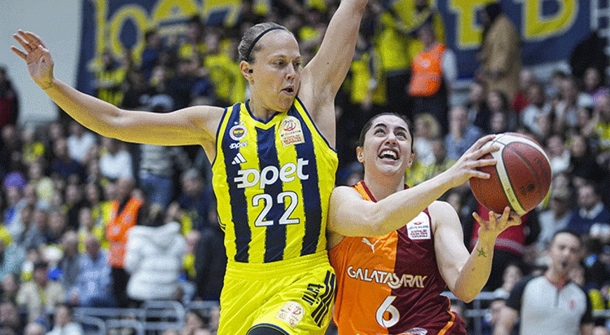 Galatasaray Çağdaş’ı yenen Fenerbahçe Opet final serisinde öne geçti