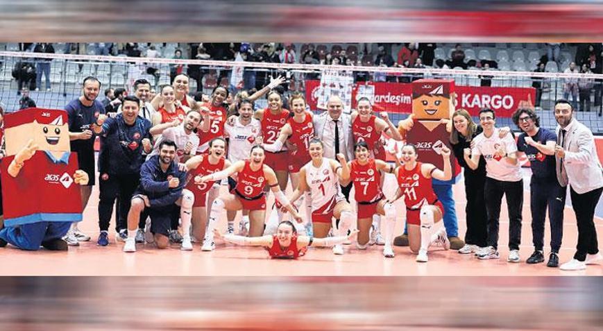 Aras Kargo’dan 3-1’lik zafer