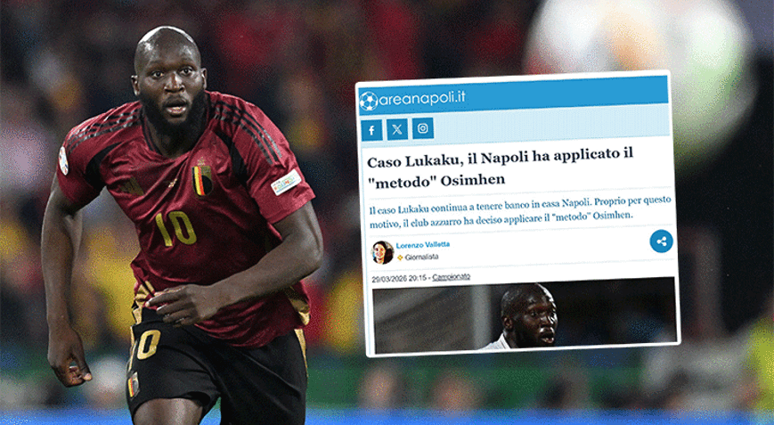 Napolide Lukaku krizi Osimhen muamelesi yapılıyor