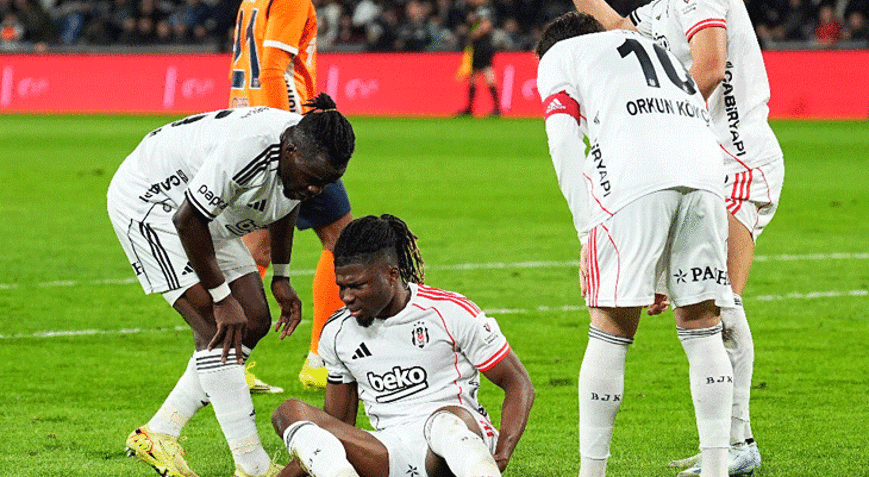 Beşiktaşta Fenerbahçe derbisi öncesi El Bilal Toure belirsizliği