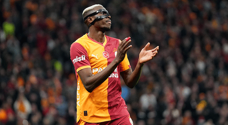 Galatasarayda Trabzonspor maçı öncesi Victor Osimhen gelişmesi