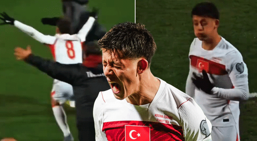 Son düdüğe kadar Arda Güler yerinde duramadı Son dakikalar geçmedi