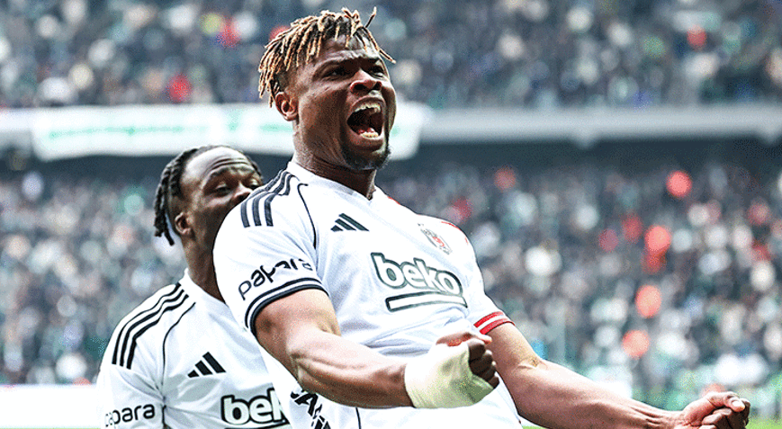 Beşiktaşta Agbadoudan destek mesajı