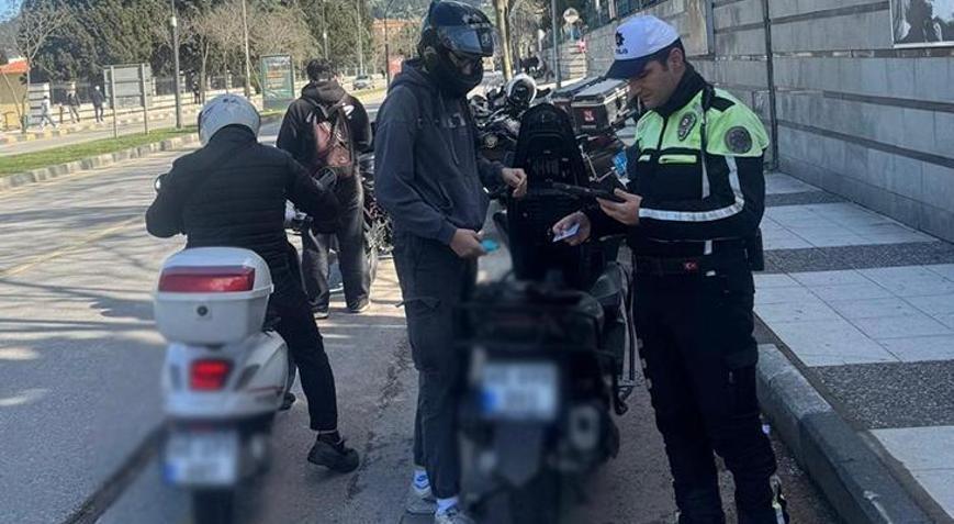 Manisa’da motosiklet denetimi: 540 sürücüye, 3 milyon 800 bin TL ceza
