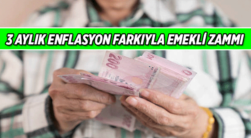 Ocak, Şubat, Mart Enflasyon Haberleri ✨ Emekli zammı hesaplaması şimdilik ne kadar 2026 / 3 Aylık Enflasyon Farkına göre SSK ve Bağ-kur emekli maaşı zam oranı yüzde kaç oldu