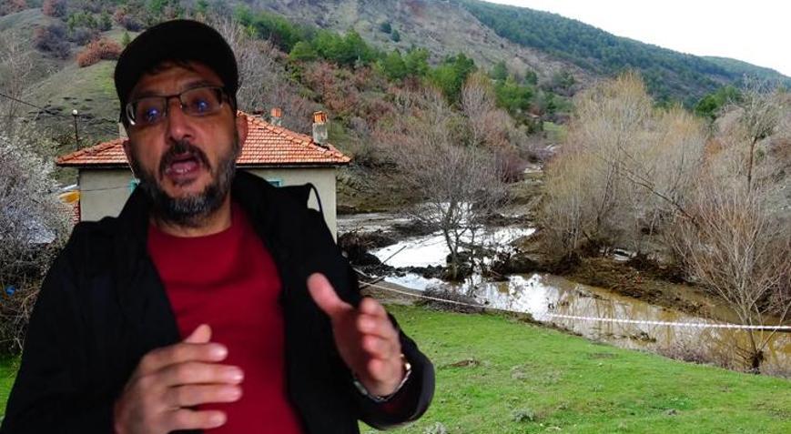 Kütahyada facianın eşiğinden dönüldü Göl patlayınca bu hale geldi