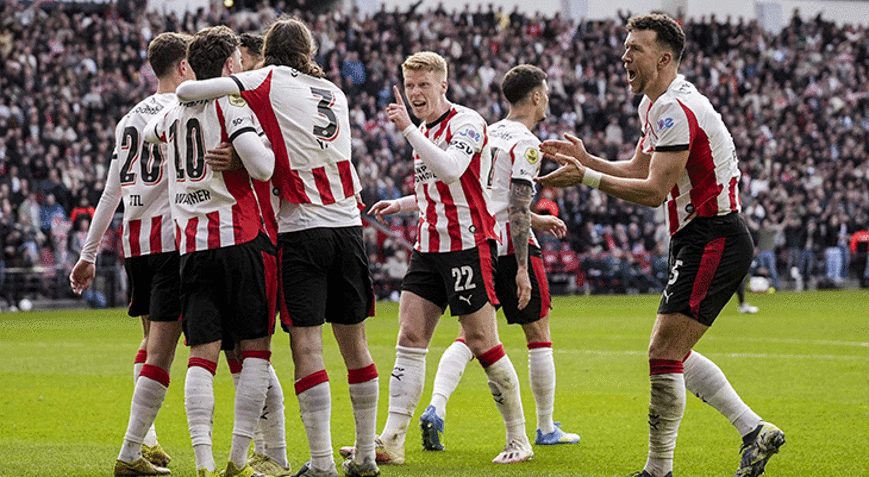 Hollandada PSV, 5 hafta kala şampiyonluğunu ilan etti