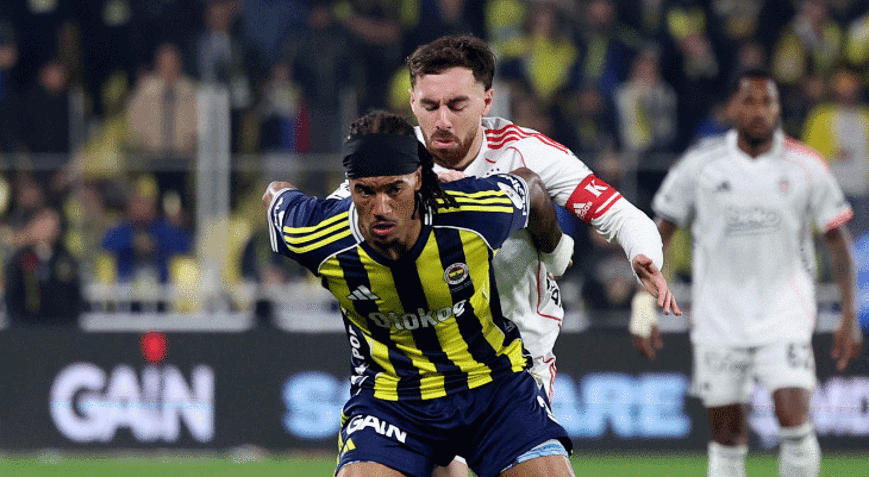 Kadıköyde son dakika golü Fenerbahçe, Beşiktaşı tek golle geçti
