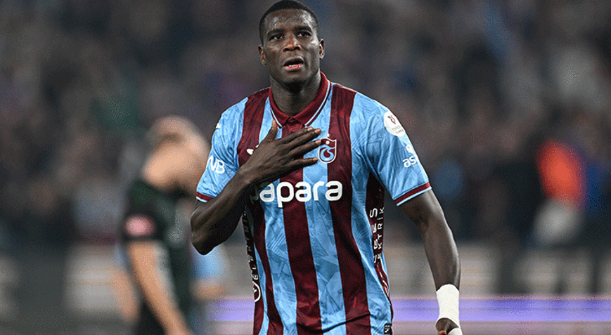 Trabzonsporda Paul Onuachu rekora doğru gidiyor