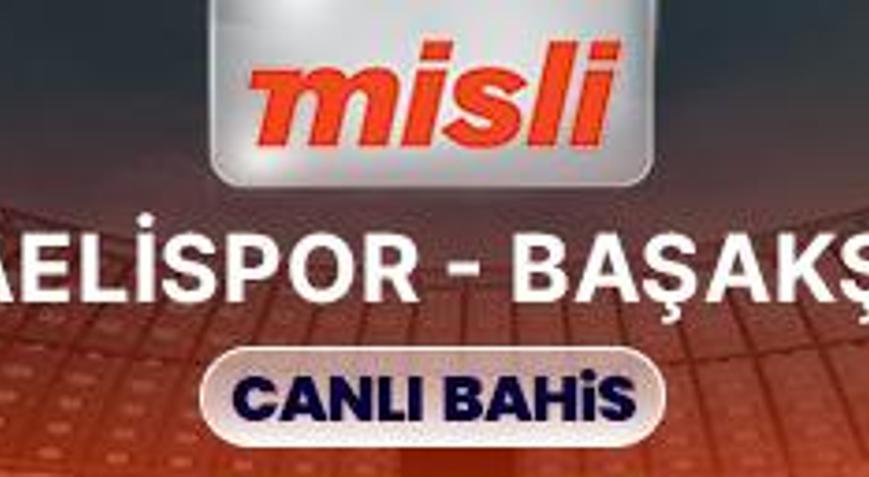 Kocaelispor, Başakşehiri ağırlıyor Maçın heyecanı canlı sohbet ile Mislide