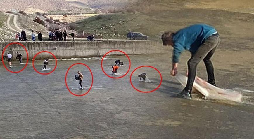 Eline çuvalı alan koştu Toplamak için birbirleriyle yarıştılar: Bu sene bereketli