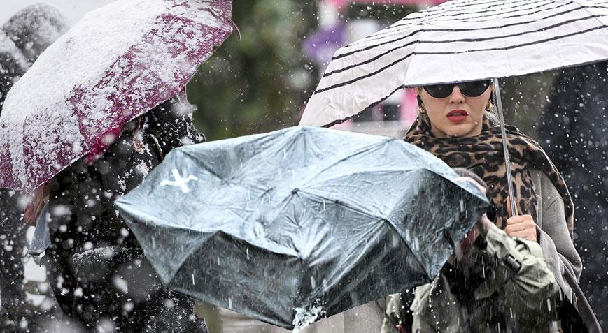 Meteoroloji ve AKOM uyardı Bu geceye dikkat: Kar, sağanak ve soğuk hava…