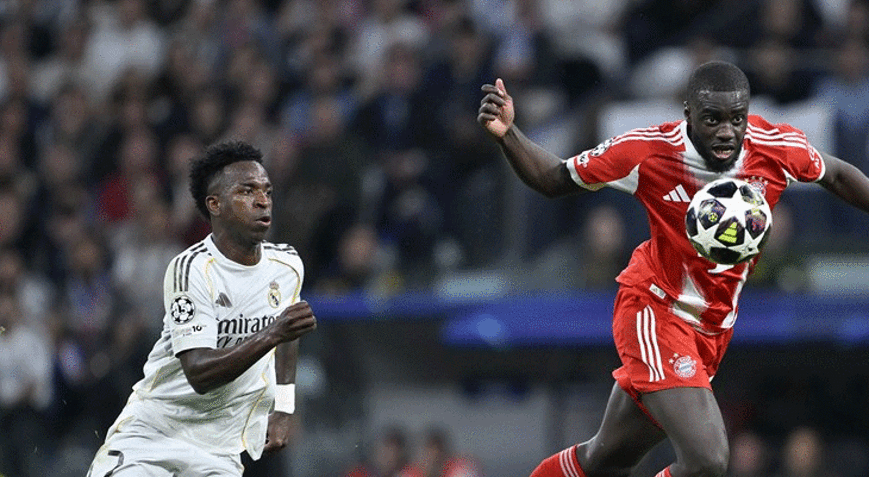 Şampiyonlar Liginde Bayern Münih, Real Madrid deplasmanından avantajla dönüyor