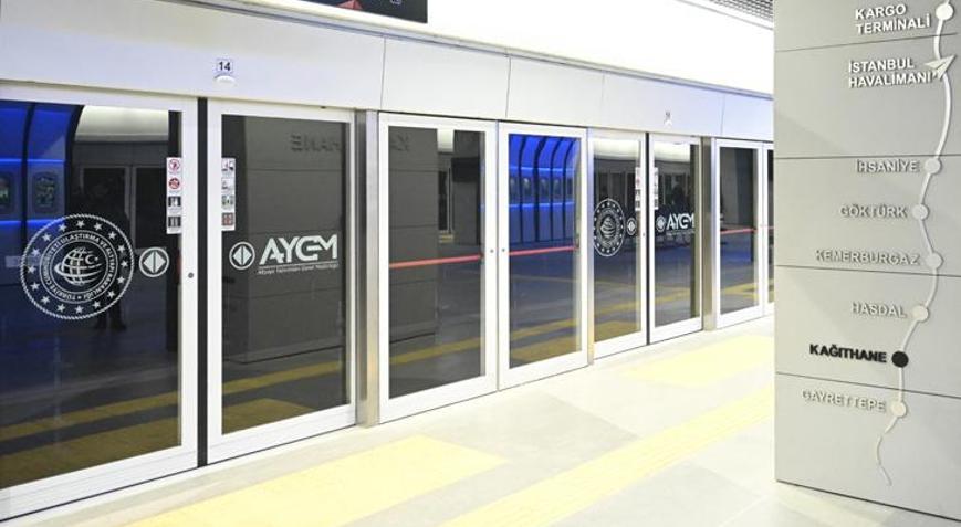 Gayrettepe-İstanbul Havalimanı-Arnavutköy metro hattında günlük yolcu rekoru kırıldı