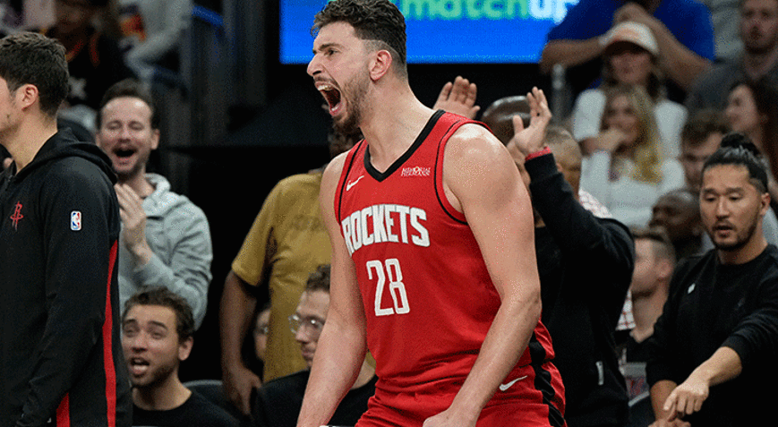 Houston, Phoenix’i mağlup etti Alperen Şengünden double-double