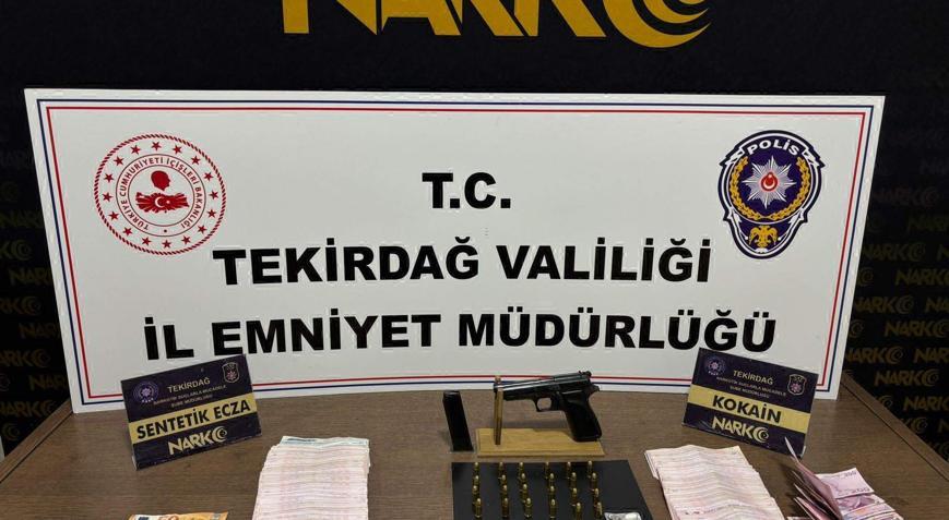 Tekirdağda uyuşturucu operasyonunda 12 tutuklama