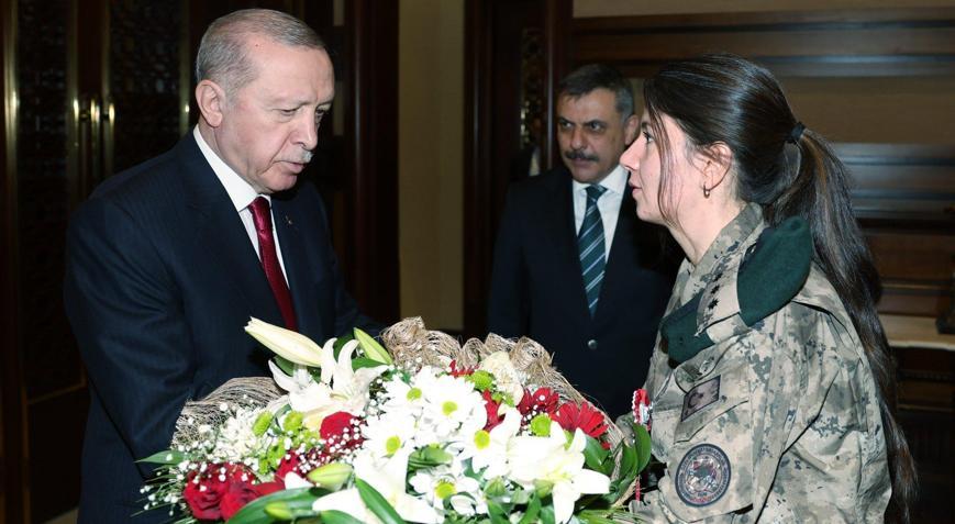 Cumhurbaşkanı Erdoğan, Polis Haftası’nda Bakan Çiftçi ve heyetini kabul etti