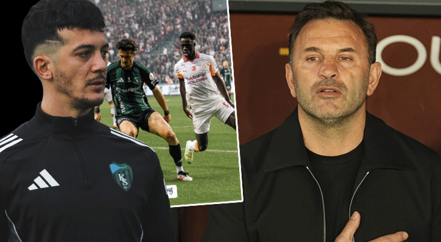 Galatasaray'da Okan Buruk Kocaelispor'u hatırlattı, Tayfur Bingöl'den paylaşım geldi!