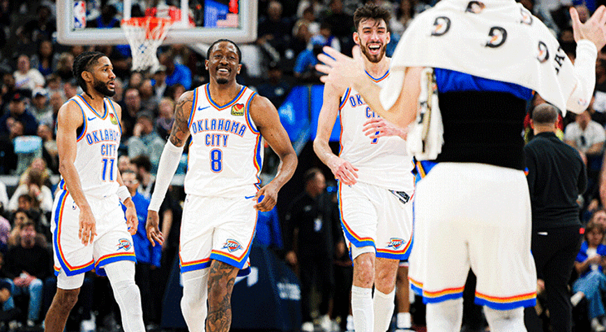 Oklahoma City Thunderdan 7 maçlık galibiyet serisi