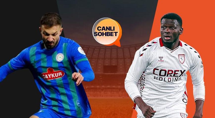 Rizespor, Samsunsporu ağırlıyor Maçın heyecanı canlı sohbet ile Mislide