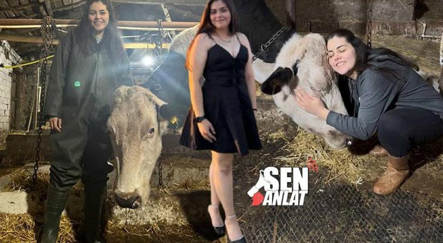 18inde cesaret etti, kendi işini kurdu Ahır kiralayıp 2 hayvanla başladı, sayıyı 13e çıkardı