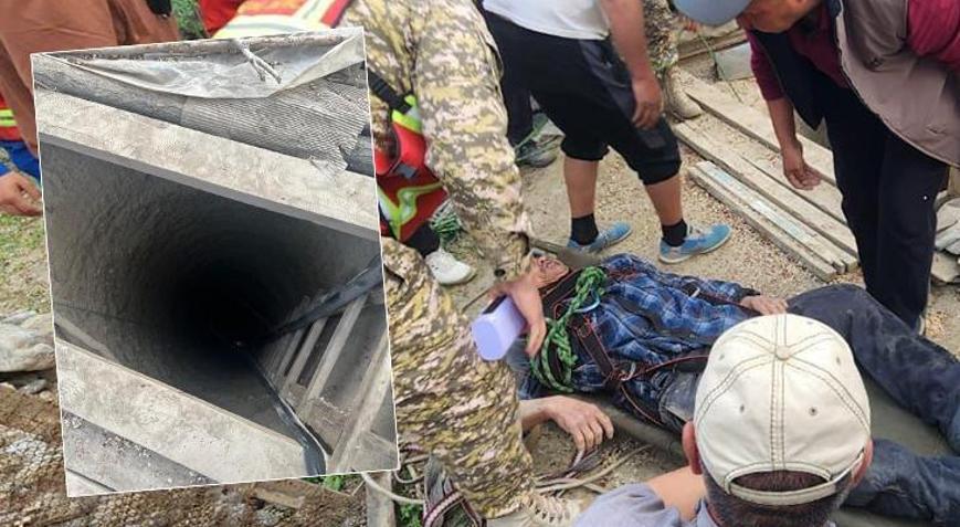 Ülke şokta Hayatta kalmak için tek bir çaresi vardı... 16 gün kuyuda mahsur kalan adam kurtarıldı
