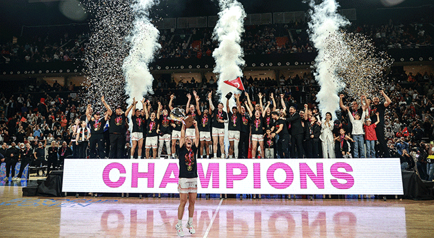 ÇBK Mersin, EuroCup şampiyonluğuna ulaştı